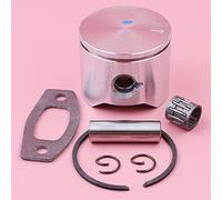 QASULER Kit d'anneaux d'axe de Piston 45mm, for Husqvarna, 50 51 W, Joint de Silencieux, roulement à Aiguilles, pièces de tronçonneuse 503167701 Kit Silencieux pour tronçonneuse
