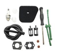 QASULER Kit de carburateur, for STIHL, FS90R FS90 FS110R FS130R FS100 KM130R KM90R FS100RX KM110R HT100 HT101 Tondeuse désherbant C1Q-S174 Carb Pièces de Rechange pour carburateur(Black Accessories)