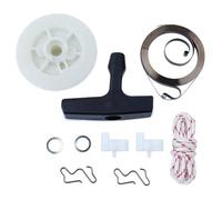 QASULER Kit de corde de poignée de poulie à ressort de démarreur, for tronçonneuse STIHL MS180 MS170 MS210 MS230 MS250 021 023 025 017 018 Corde de démarrage à rappel