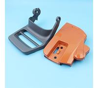 QASULER Kit de levier de protection de main de frein de couvercle | d'embrayage de pignon de chaîne, pour Husqvarna, 340 345 350 E EPA tronçonneuse 537 10 78-01 503850901
