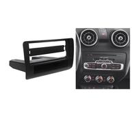 QASULER Kit de Montage et de Garniture for autoradio 1 DIN, for A1, 8 unités centrales, Panneau DVD Rond, Plaque Frontale, Installation et Finition Cadre de Panneau d'autoradio