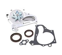 QASULER Kit de pompe à eau avec courroie distribution moteur, joint couvercle Valve, for TOYOTA, for RAV4, Camery 16 16110 - 79026 Kit de réparation de turbine de pompe à eau pour bateau