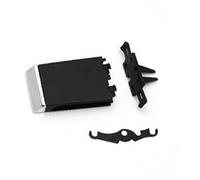 QASULER Kit de réparation clip languette calandre ventilation avant et arrière voiture, for Maserati, for Quattroporte 2013 2014 2015 2016 2017 2018-2022 Clip de ventilation(BLACK Model A 1PC)