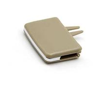 QASULER Kit de réparation curseur Clip grille d'aération arrière A/C, for Mercedes-Benz, W204 C X204 GLK W212 W207 classe E 2007 - 2011 Clip de ventilation(Rear Beige 1pc)