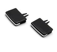 QASULER Kit de réparation curseur Clip grille d'aération arrière A/C, for Mercedes-Benz, W204 C X204 GLK W212 W207 classe E 2007 - 2011 Clip de ventilation(Rear Moka 2pcs)