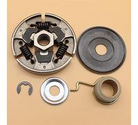 QASULER Kit d'engrenage à vis sans Fin de rondelle de pignon d'embrayage, for STIHL, MS180 MS170 MS 180 170 018 017, pièces de tronçonneuse 1123 160 2050 Kit d'embrayage pour Tondeuse à Gazon