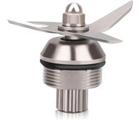 QASULER Lame humide de mélangeur, accessoires lame en acier inoxydable compatibles avec les mélangeurs Vitamix série 5200, récipients 64oz et 32oz Couvercle de lame de mixeur