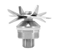 QASULER Mélangeur de lames glace presse-agrumes d'acier inoxydable 767 8 couteaux lame couteau for la Machine universelle 2L Couvercle de lame de mixeur