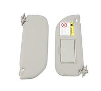QASULER Panneau d'ombrage de Pare-Soleil intérieur de Voiture, for Peugeot 301, for citroën C3, 98038433DS 98038432DS Miroir Pare-Soleil