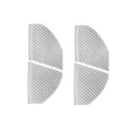 QASULER Paquet de 2 Chiffons de Nettoyage, for Midea, for aspirateur S8 Plus, Chiffons en Microfibre, Tampon à Usage Sec et Humide, Nettoyage des sols réutilisable Tampon pour aspirateur Robot