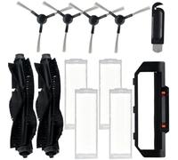 QASULER Performances améliorées avec pièces de rechange for aspirateur robot WYZE WVCR200S. Comprend un ensemble de filtres et de brosses. Kit de remplacement pour aspirateur