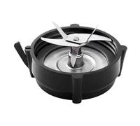 QASULER Pièces de Rechange for Lame de Coupe-mélangeur, for mélangeur Oster, Pro 1200 avec Capuchon inférieur de Base de Pot et Joint torique en Caoutchouc Lame de Couvercle de mixeur