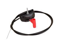 QASULER Poignée universelle for tondeuse à gazon de jardin, 150cm, câble d'accélérateur, interrupteur, levier de commande Interrupteur de poignée d'accélérateur