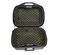 QASULER,pour Givi E43 Blade Coffre à Bagages arrière Conteneur intérieur Valise arrière Coffre Sacoche latérale Sac intérieur Couvercle supérieur Sac intérieur Rembourrage pour Coffre de Moto(1 Set)
