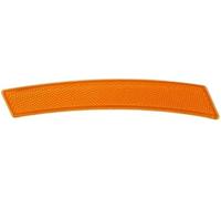 QASULER Réflecteur de pare-chocs avant gauche, for X3 E83 Facelift 2007-2010, modèles américains, ABS durable, 1 pièce, jaune Réflecteur de pare-chocs arrière