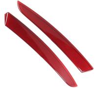 QASULER Réflecteurs de pare-chocs arrière, 1 paire, for GT Série 5 F07 LCI Gran Turismo, rouge Réflecteur de pare-chocs arrière