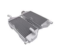 QASULER Réservoir d'eau de dispositif de refroidissement de moteur de radiateur en aluminium de moto, for, YZ250F YZ 250F 250 F 2010 2011 2012 2013 Radiateur de moto
