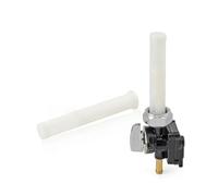 QASULER Robinet de carburant Petcock 22mm sortie droite, for Harley, Sportster XL 883 XLH883 Sportster XL 1200 XLH1200 système de vide Petcock Robinet de carburant