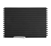 QASULER Store Enrouleur intérieur for Console Centrale de Section arrière, for X5 X6 E70 E71 E72, Couvercle de Porte-gobelet for Boisson Couvercle de Rouleau pour Porte-gobelet