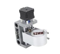 QASULER Support de moteur de broche 3018 Pro for axe Z 775, support de broche 45 mm, 3018, for axe Z Max, aluminium 200 W/500 W, support de broche 52 mm moteur de tour(3018 Pro 52mm)