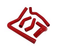 QASULER Tuyau de refroidissement radiateur en Silicone for moto, tuyau d'eau CR250R CR 250R 250 R 2002 2003 2004 2005 2006 2007 Durite de radiateur pour moto