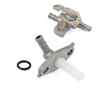 QASULER Valve de carburant Petcock et sortie de réservoir de carburant CRF250R 2004-2009 16955-MEB-671 16997-467-000 16950-KRN-003 Robinet de carburant