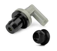 QASULER Valve PCV de Ventilation Positive du carter, for Civic, for Accord, for City, for Odyssey, for Prelude Passport 1996 1997 1998 1999 1220411040 Vanne PCV(BLACK 1 SET)