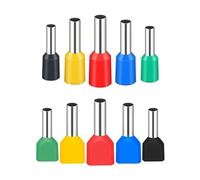 QASYKSLQ Lot de 800/1200/1800 bornes à sertir VE avec kit de pince, connecteur électrique, connecteurs de fils isolés (1200 pièces)