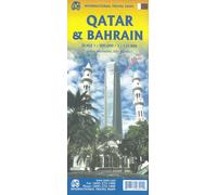 Qatar & bahrain - doha - manama seef district - waterproof - Doha, Manama, Seef District, Waterproof, Echelle 1 : 300 000 - 1 : 115 000 - Collectif - Itm Publishing - Atlas / carte