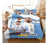 Qatar Housse De Couette De La Coupe Du Monde Argentina Housse De Couette Souvenir De C¿¿L¿¿Bration ¿¿Quipes De Pays Pour La Coupe Du Monde Double£¿