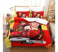 Qatar Housse De Couette De La Coupe Du Monde Belgium Housse De Couette Souvenir De C¿¿L¿¿Bration ¿¿Quipes De Pays Pour La Coupe Du Monde Single£¿Xc