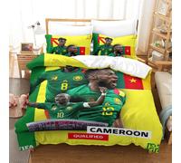 Qatar Housse De Couette De La Coupe Du Monde Cameroon Housse De Couette Souvenir De C¿¿L¿¿Bration ¿¿Quipes De Pays Pour La Coupe Du Monde Single£¿X