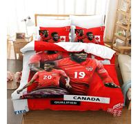 Qatar Housse De Couette De La Coupe Du Monde Canada Housse De Couette Souvenir De C¿¿L¿¿Bration ¿¿Quipes De Pays Pour La Coupe Du Monde King£¿Xcm£©