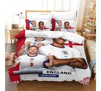 Qatar Housse De Couette De La Coupe Du Monde England Housse De Couette Souvenir De C¿¿L¿¿Bration ¿¿Quipes De Pays Pour La Coupe Du Monde Double£¿Xc