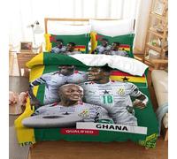 Qatar Housse De Couette De La Coupe Du Monde Ghana Housse De Couette Souvenir De C¿¿L¿¿Bration ¿¿Quipes De Pays Pour La Coupe Du Monde Single£¿Xcm£©