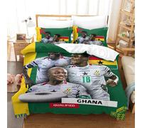 Qatar Housse De Couette De La Coupe Du Monde Ghana Housse De Couette Souvenir De C¿¿L¿¿Bration ¿¿Quipes De Pays Pour La Coupe Du Monde King£¿Xcm£©