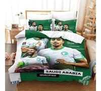 Qatar Housse De Couette De La Coupe Du Monde Saudi Arabia Housse De Couette Souvenir De C¿¿L¿¿Bration ¿¿Quipes De Pays Pour La Coupe Du Monde King