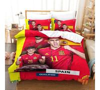 Qatar Housse De Couette De La Coupe Du Monde Spain Housse De Couette Souvenir De C¿¿L¿¿Bration ¿¿Quipes De Pays Pour La Coupe Du Monde Double£¿Xcm£©