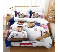 Qatar Housse De Couette De La Coupe Du Monde United Housse De Couette Souvenir De C¿¿L¿¿Bration ¿¿Quipes De Pays Pour La Coupe Du Monde Single£¿Xcm