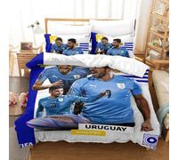 Qatar Housse De Couette De La Coupe Du Monde Uruguay Housse De Couette Souvenir De C¿¿L¿¿Bration ¿¿Quipes De Pays Pour La Coupe Du Monde Single£¿Xc