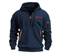 QATOBI Veste Capuche Homme FA.ntic Mo.tor, Chaud Manches Longues, Pull Hommes Printemps Ete Automne Hiver, Sport Homme(Multicolor 5,L)