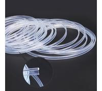 QAUBEN Câble à Fibre Optique étanche pour éclairage latéral de Voiture, Bande de Fibre Optique, éclairage d'ambiance intérieur de Voiture, néon, lumières Froides, 1 mètre (3,28 Pieds)