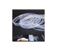 QAUBEN Fibre Optique imperméable Voiture côté luminosité LED éclairage Bande de Fibre Optique Voiture atmosphère intérieure néon lumières Froides 5 mètres (16,40 Pieds)