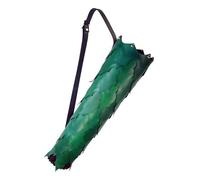 QAUUCP Carquois de tir à l'arc Médiéval LARP Archer Dragonscale Carquois Forêt Elfe Cuir Flèche Arrière Étui Porte-Robin des Bois Ranger Bowman Tir à l'arc Holster(Green)