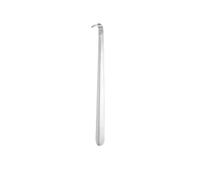 QAUUCP Chausse Pied Long 42CM Shoe Spatula Stainless Steel Long Metal Lifter Shoehorn Horn Foldable Help To Put Wearing Tool