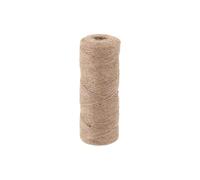 QAUUCP Corde De Jute Décoration de fête Mariage Artisanat Couture Jute Chanvre Ruban Toile Jute Ficelle Corde Naturelle(1mm 100m)