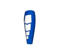 QAUUCP Manchon Compression Mollet Chaussettes de Compression mollet, 1 pièce, chaussettes jambe, attelle tibia course, sans pieds(Blue,M)