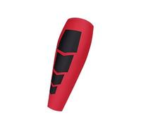 QAUUCP Manchon Compression Mollet Manchon de Compression des jambes, manchons soutien mollets for hommes et femmes, for le Fitness, la course les attelles tibia, 1 pièce(Red,M)