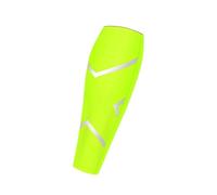 QAUUCP Manchon Compression Mollet Manchon de Compression for mollet, 1 pièce, attelle tibia, Support Protection des jambes, chaussette for course à pied, basket-ball, cyclisme(Green,M)