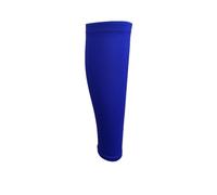 QAUUCP Manchon Compression Mollet Manchons de Compression for mollets, 1 pièce, attelle tibia, Support Protection des jambes, chaussette for course à pied, cyclisme, basket-ball(Blue,M)